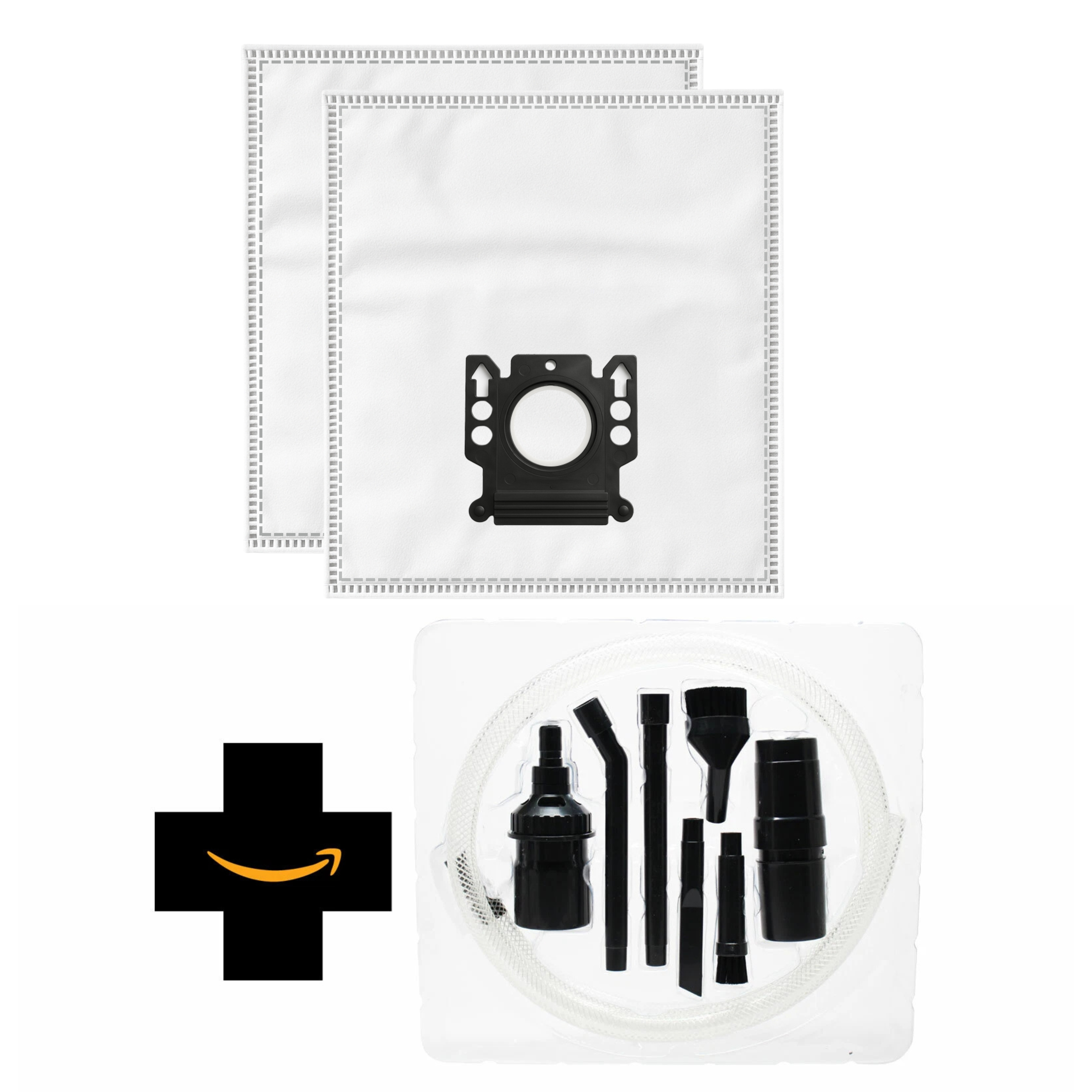 12 Vacuum Bags & 12 Micro Filters for Miele S163, S190, S148, S143